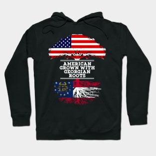 American Grown With Georgian Roots - Gift for Georgian From Georgia Hoodie